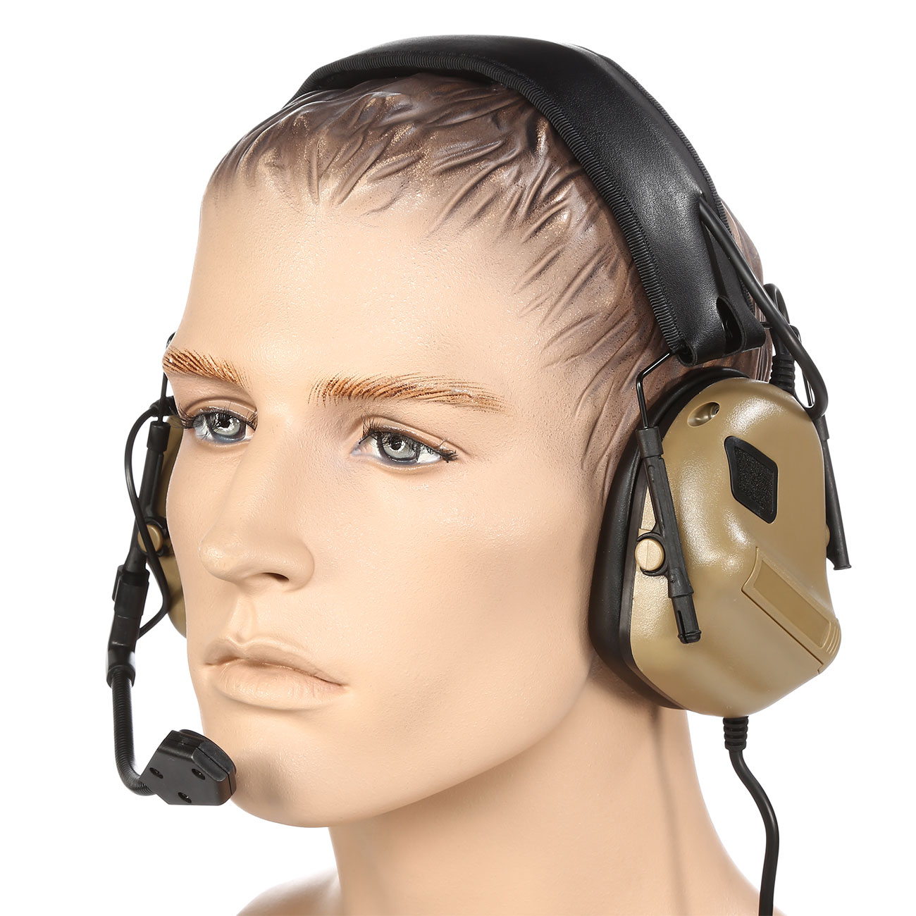 Nuprol Tactical Comms Headset Gen. 5 Full Option Ausfhrung m. Z-Tactical / Element Anschluss Tan Bild 1