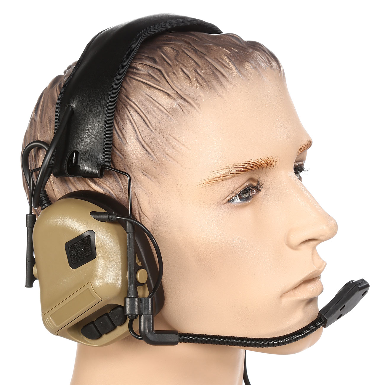 Nuprol Tactical Comms Headset Gen. 5 Full Option Ausfhrung m. Z-Tactical / Element Anschluss Tan Bild 1
