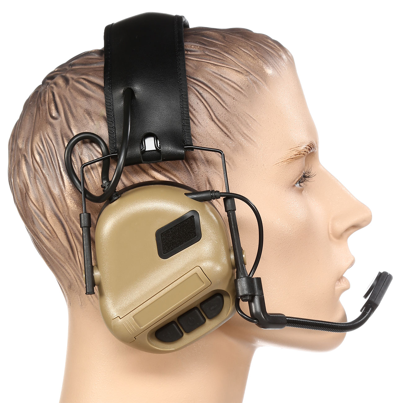 Nuprol Tactical Comms Headset Gen. 5 Full Option Ausfhrung m. Z-Tactical / Element Anschluss Tan Bild 4