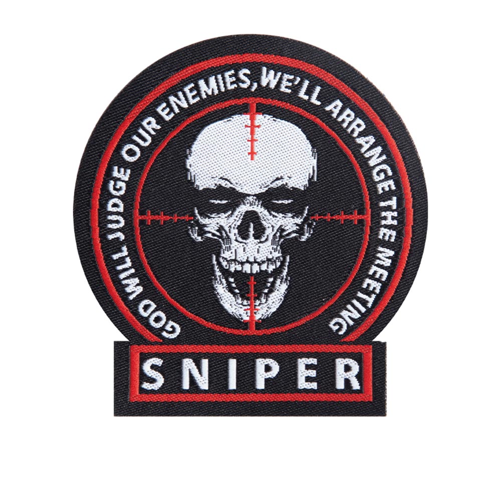 Mil-Tec Patch mit Klettflche Sniper