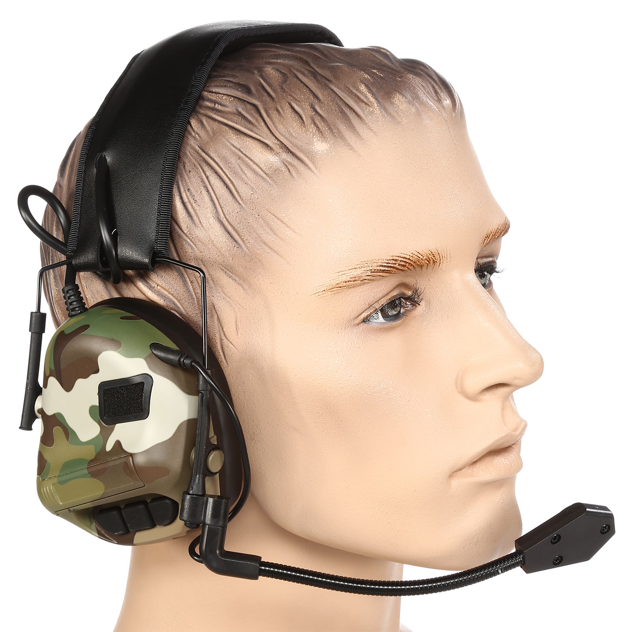 Nuprol Tactical Comms Headset Gen. 5 Full Option Ausfhrung m. Z-Tactical / Element Anschluss MC-Camo Bild 1