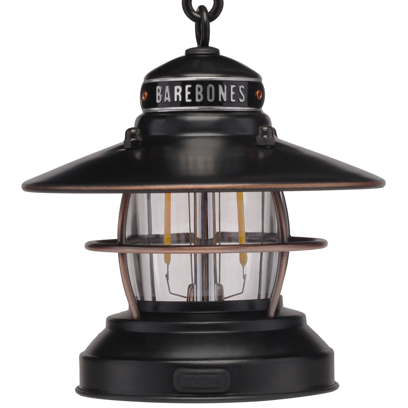 Barebones Mini Laterne Edison 100 Lumen schwarz/bronze inkl. USB-Kabel Bild 1