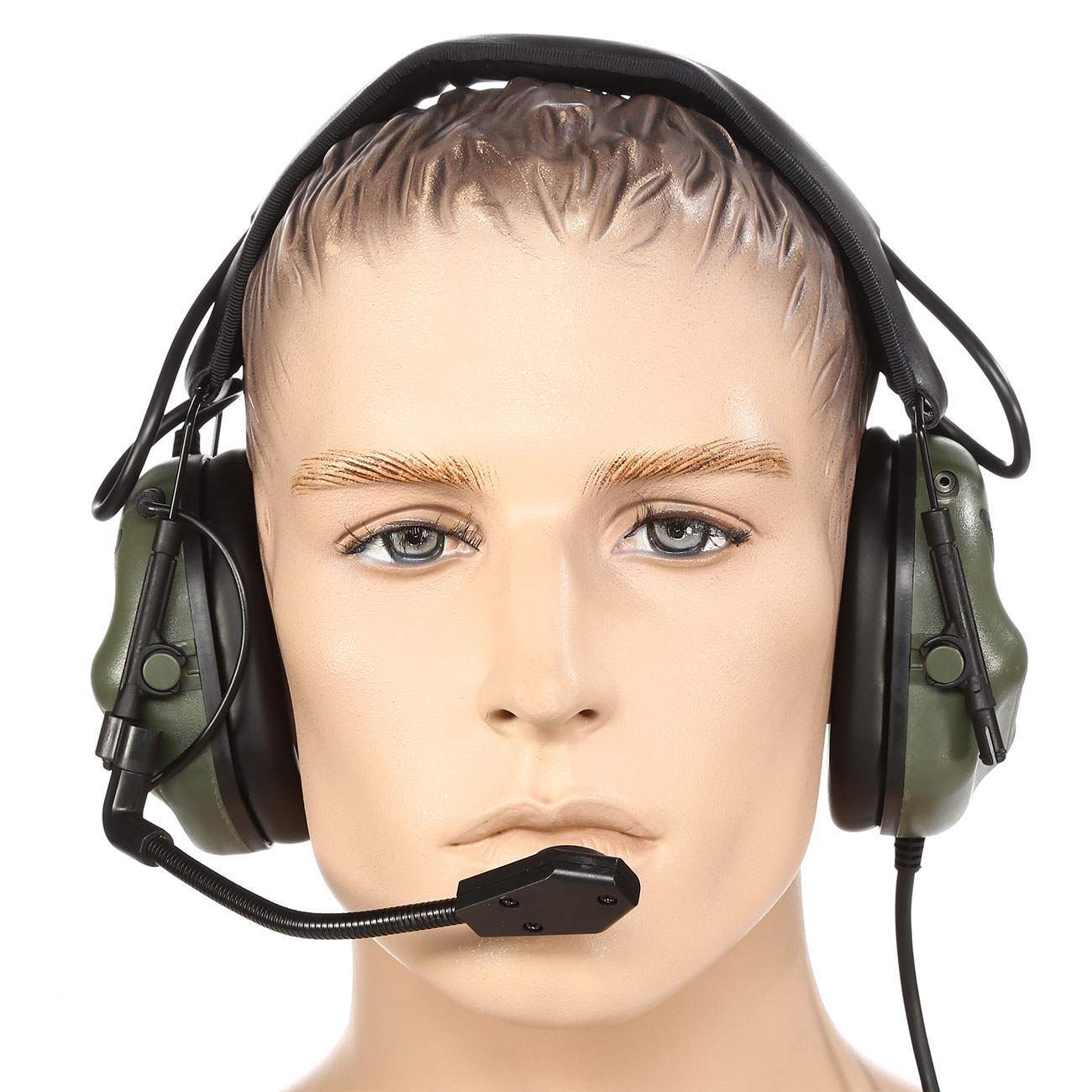 Nuprol Tactical Comms Headset Gen. 5 Full Option Ausfhrung m. Z-Tactical / Element Anschluss oliv Bild 2