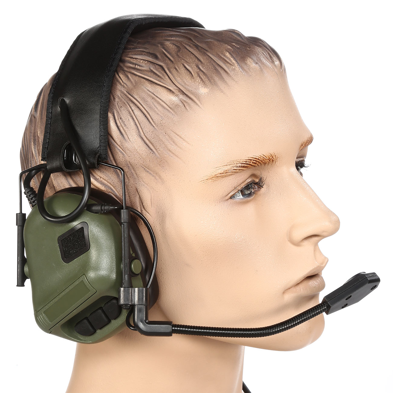 Nuprol Tactical Comms Headset Gen. 5 Full Option Ausfhrung m. Z-Tactical / Element Anschluss oliv Bild 3