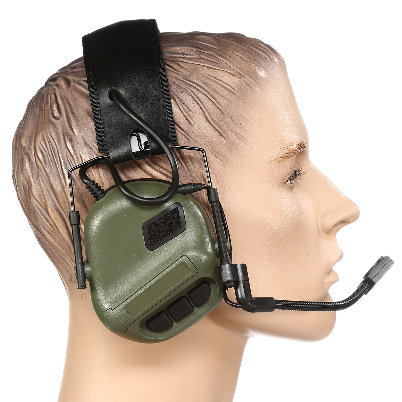 Nuprol Tactical Comms Headset Gen. 5 Full Option Ausfhrung m. Z-Tactical / Element Anschluss oliv Bild 4