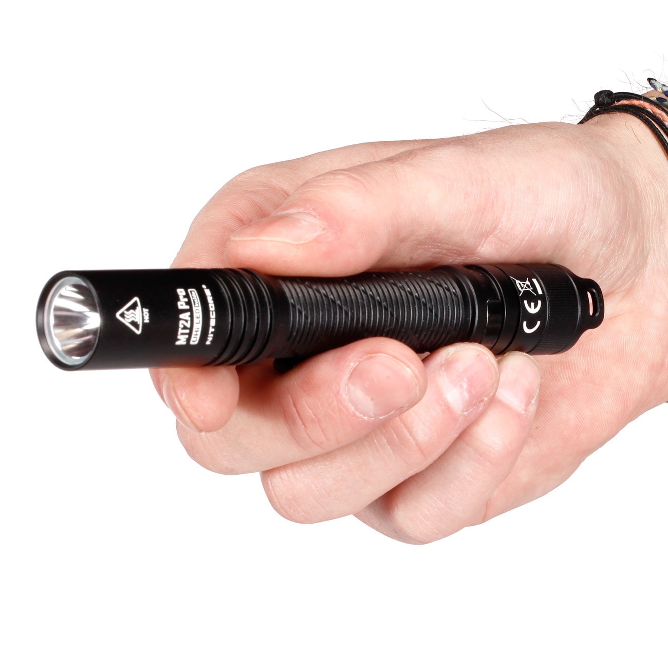Nitecore LED-Taschenlampe MT2A Pro 1000 Lumen schwarz inkl. Akku, Grtelclip, Ladekabel und Lanyard Bild 10