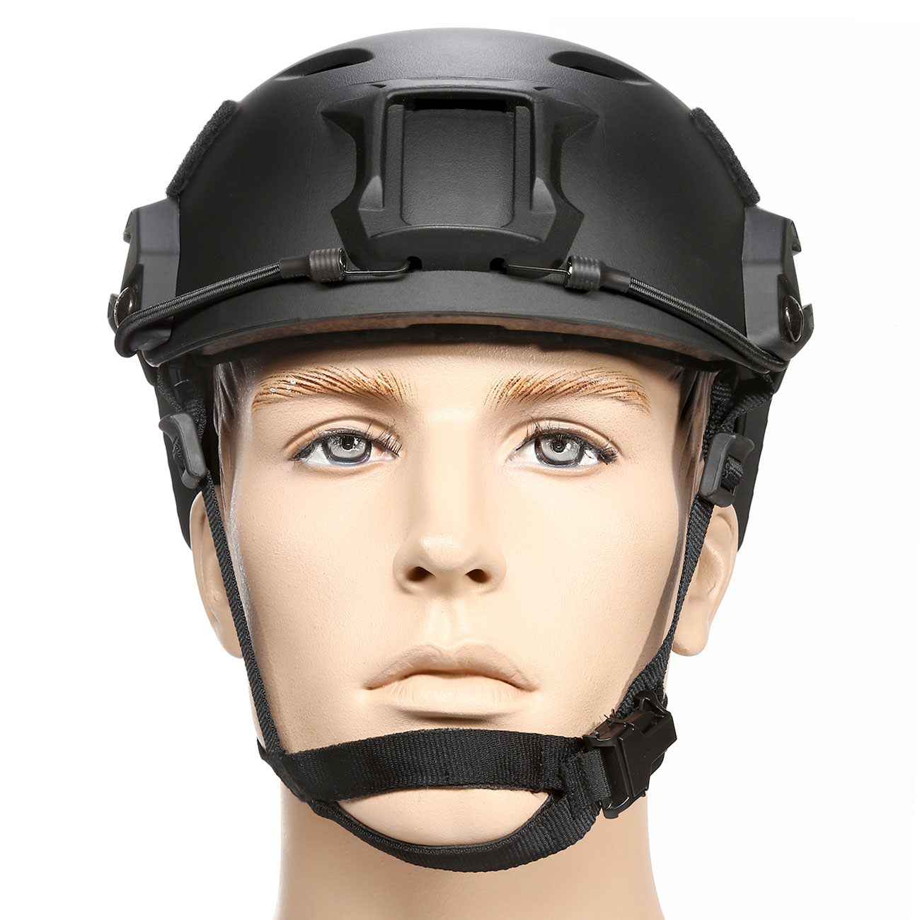 nHelmet Airsoft Helm  FAST BJ Maritime Railed mit NVG Mount schwarz Bild 2