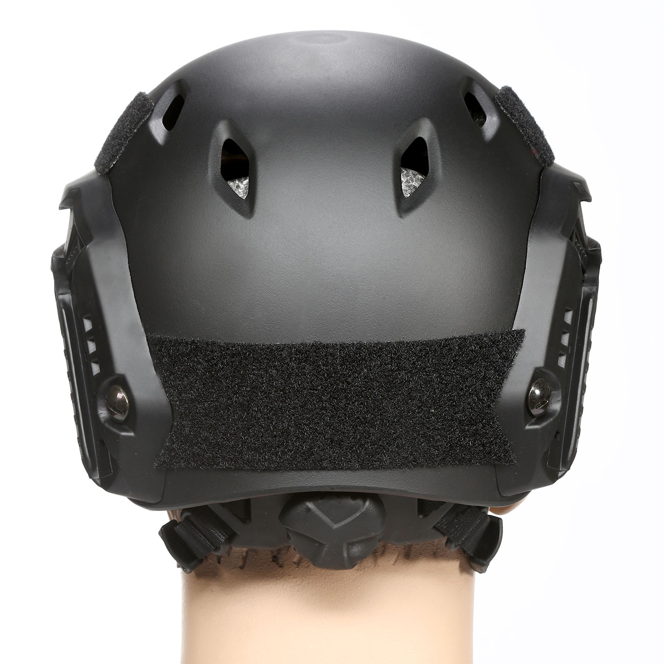 nHelmet Airsoft Helm  FAST BJ Maritime Railed mit NVG Mount schwarz Bild 4