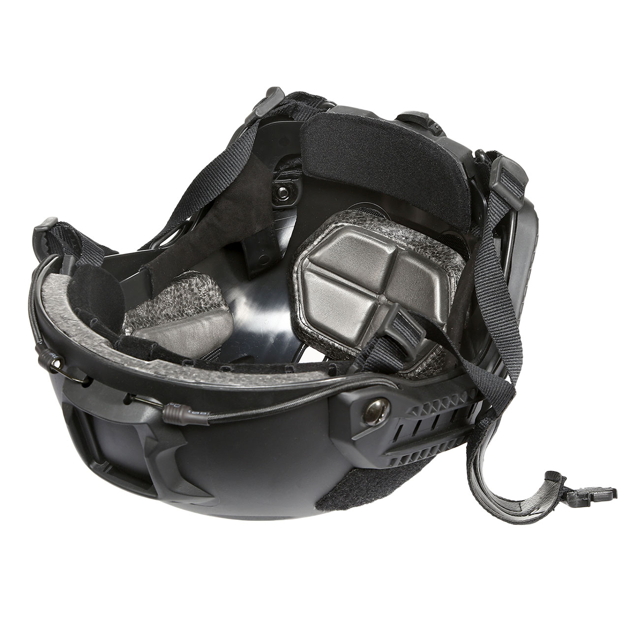 nHelmet Airsoft Helm  FAST BJ Maritime Railed mit NVG Mount schwarz Bild 9