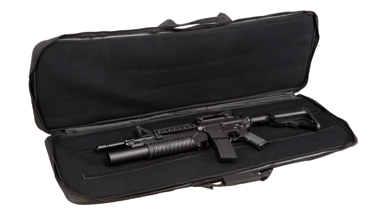 Nuprol 46 Zoll / 117 cm PMC Essentials Soft Rifle Patch Bag / Gewehr-Futteral schwarz Bild 5