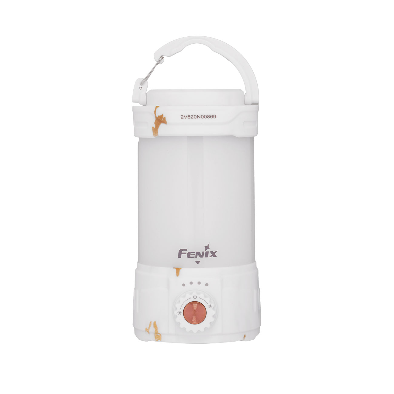 Fenix Campinglaterne CL26R Pro 650 Lumen marmor/wei mit Powerbankfunktion inkl. USB Ladekabel und Akku Bild 1