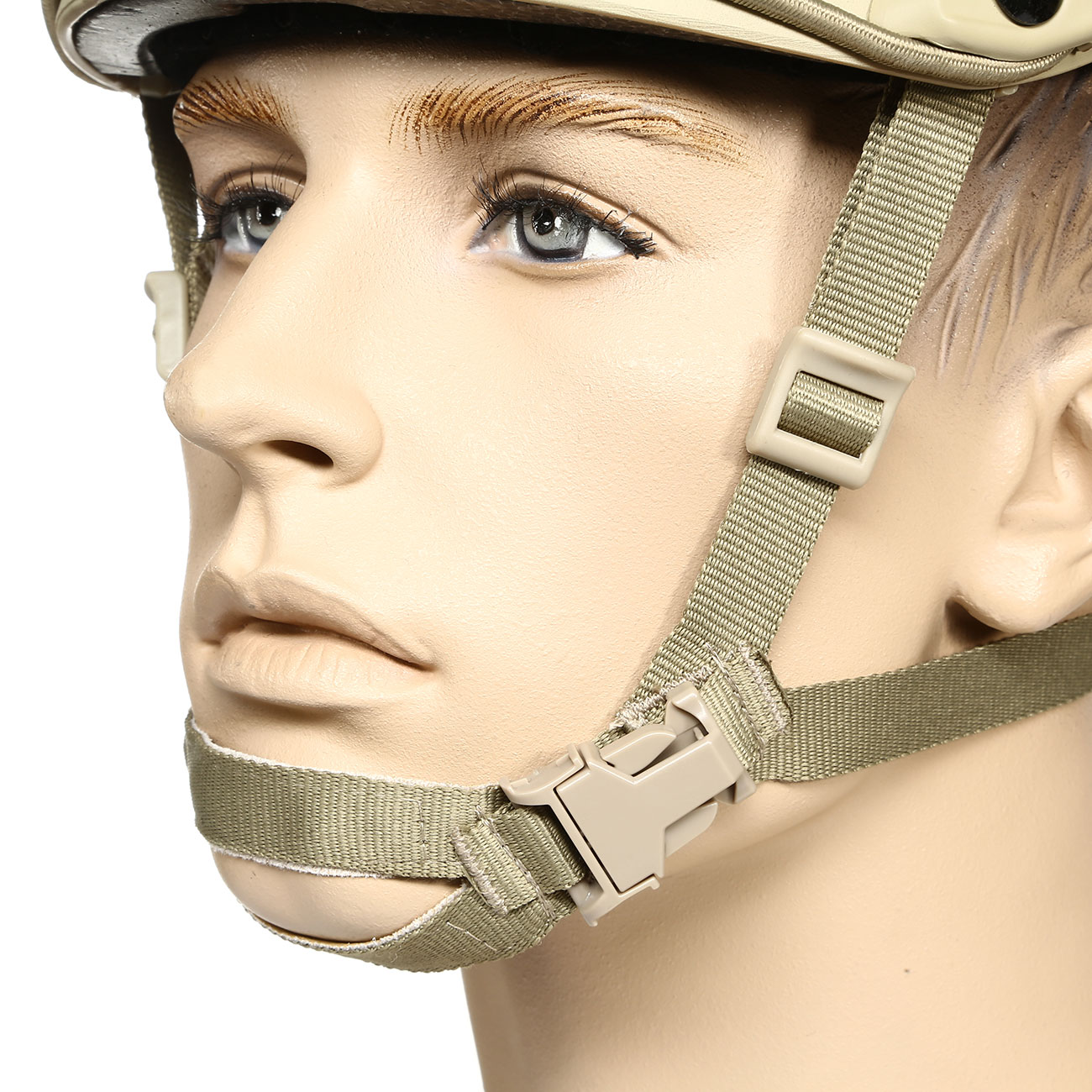 nHelmet Airsoft Helm FAST BJ Maritime Railed mit NVG Mount Dark Earth Bild 6