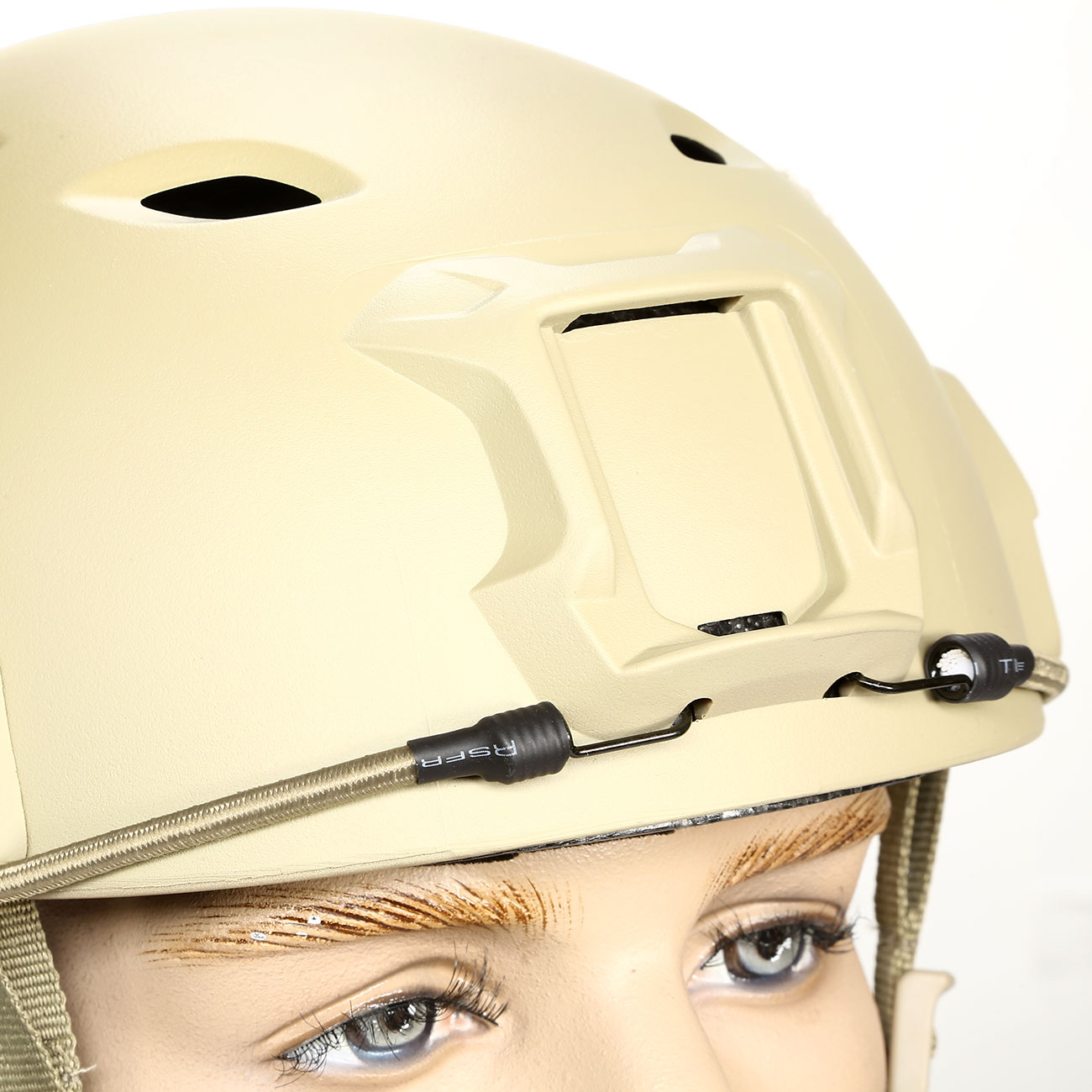 nHelmet Airsoft Helm FAST BJ Maritime Railed mit NVG Mount Dark Earth Bild 7
