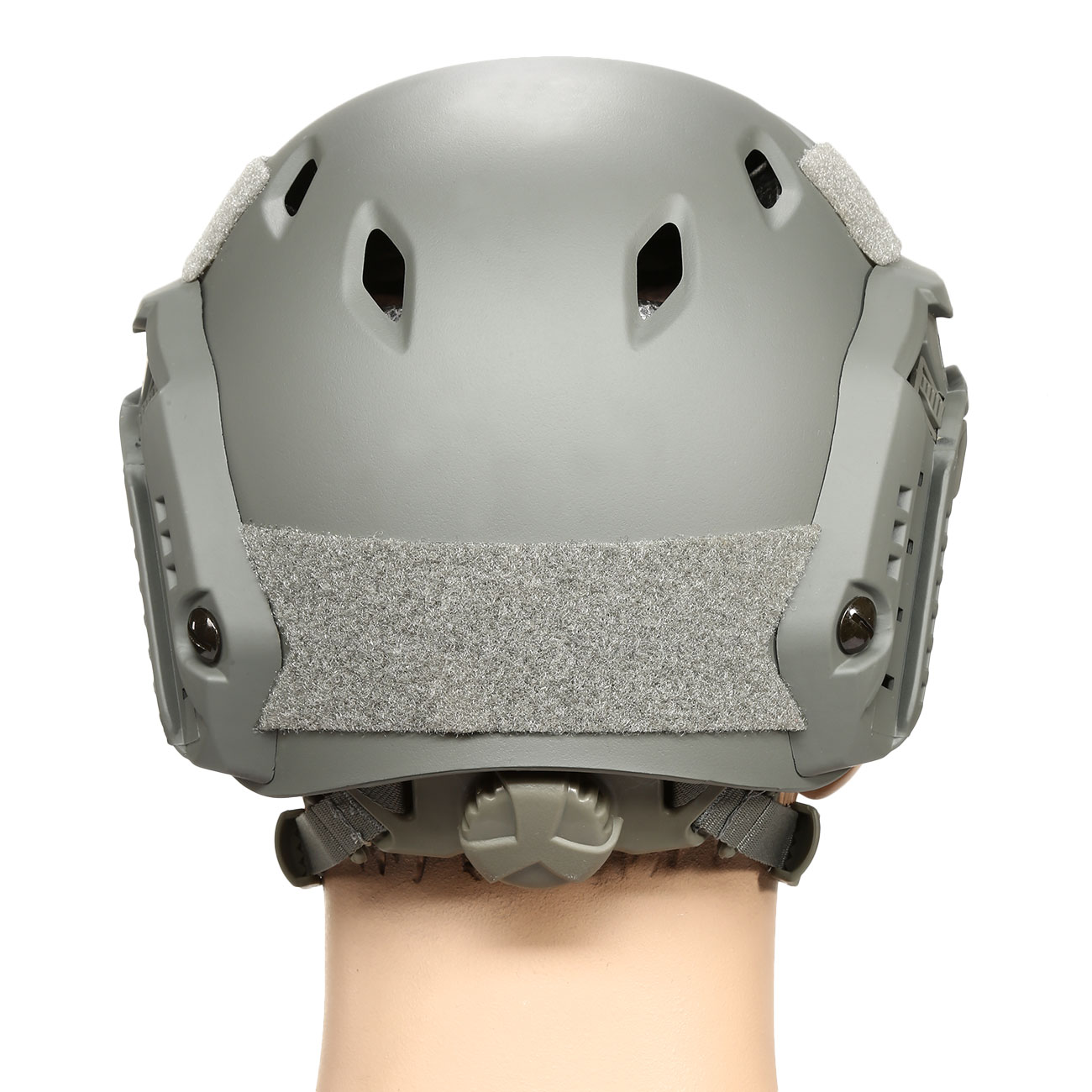 nHelmet Airsoft HelmFAST BJ Maritime Railed mit NVG Mount Foliage Green Bild 4