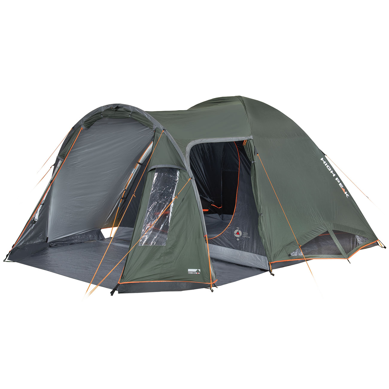 High Peak Zelt Tessin 5.1 dunkelgrn fr max. 5 Personen