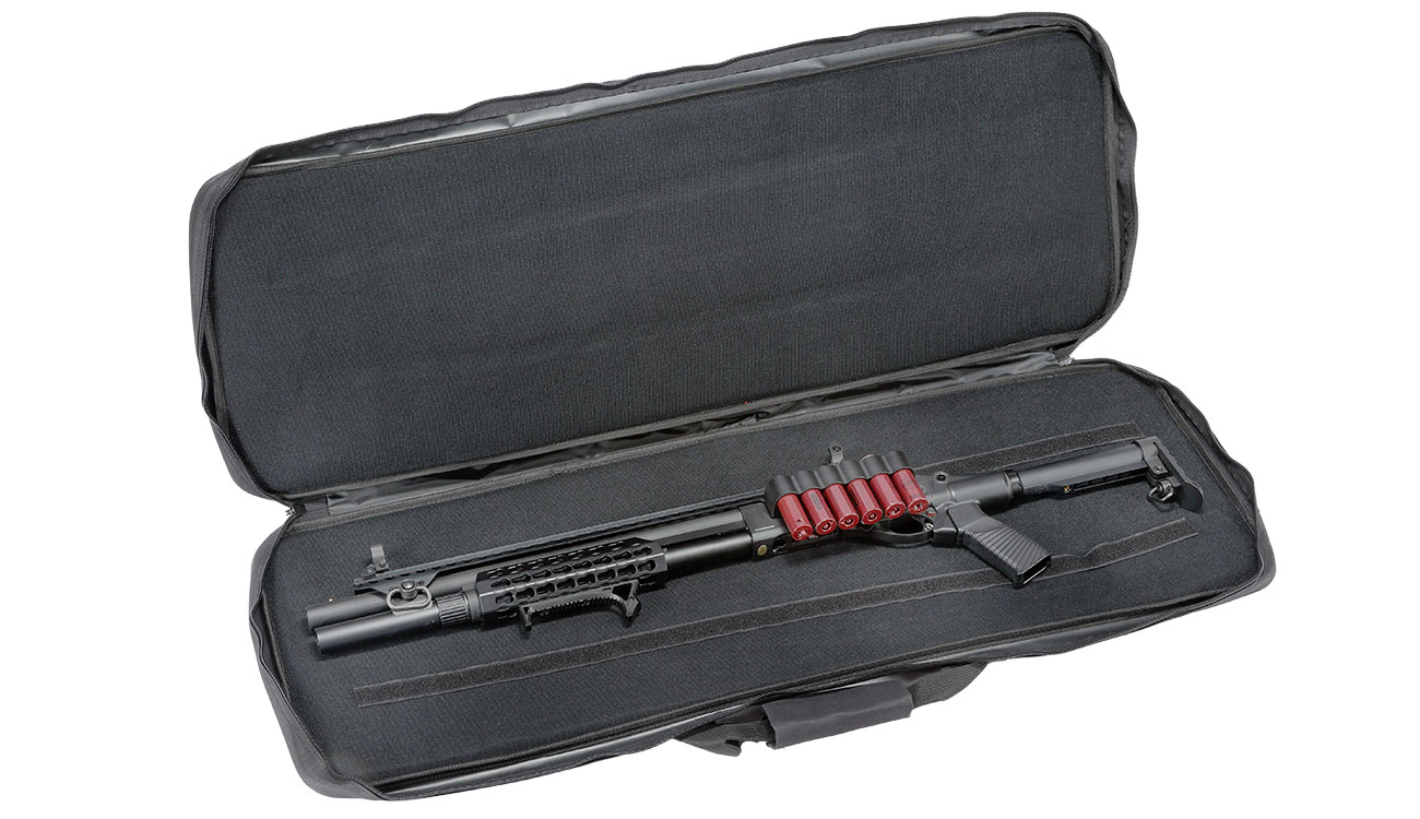 Nuprol 38 Zoll / 96 cm PMC Essentials Soft Rifle Patch Bag / Gewehr-Futteral schwarz Bild 4