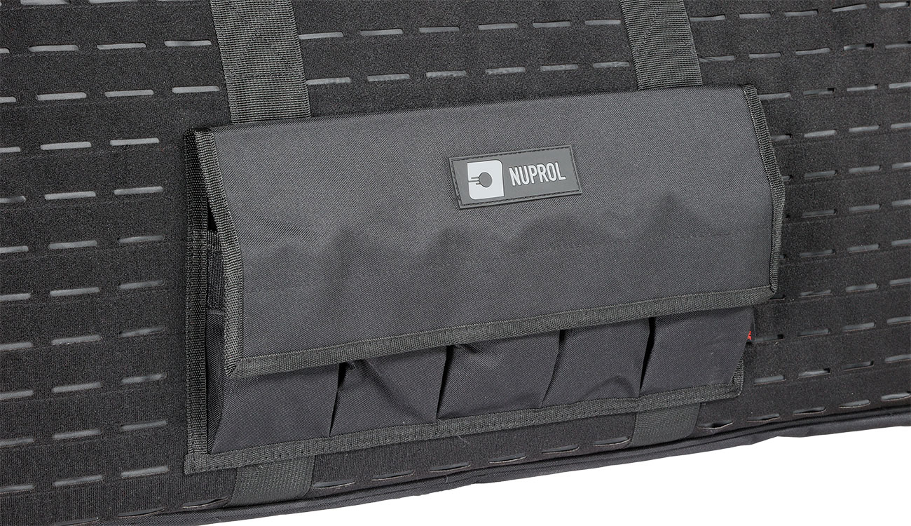 Nuprol 38 Zoll / 96 cm PMC Essentials Soft Rifle Patch Bag / Gewehr-Futteral schwarz Bild 6
