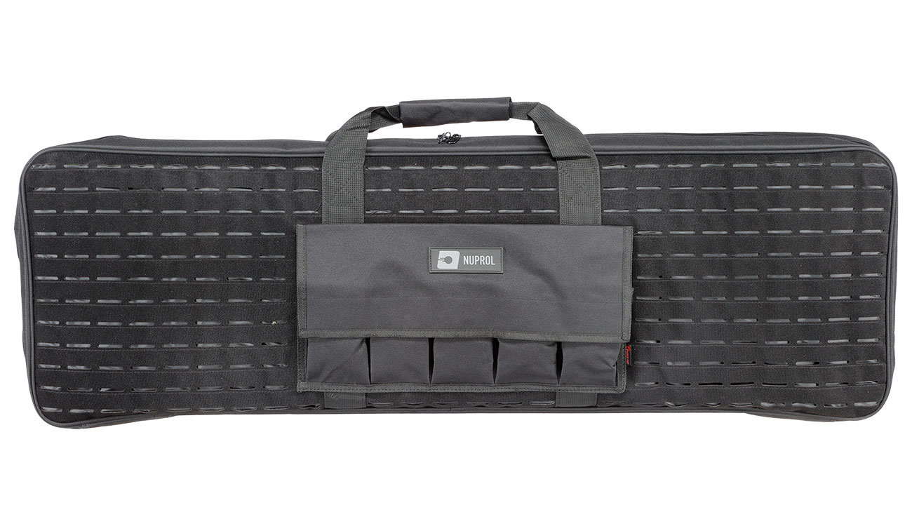 Nuprol 42 Zoll / 106 cm PMC Essentials Soft Rifle Patch Bag / Gewehr-Futteral schwarz Bild 1