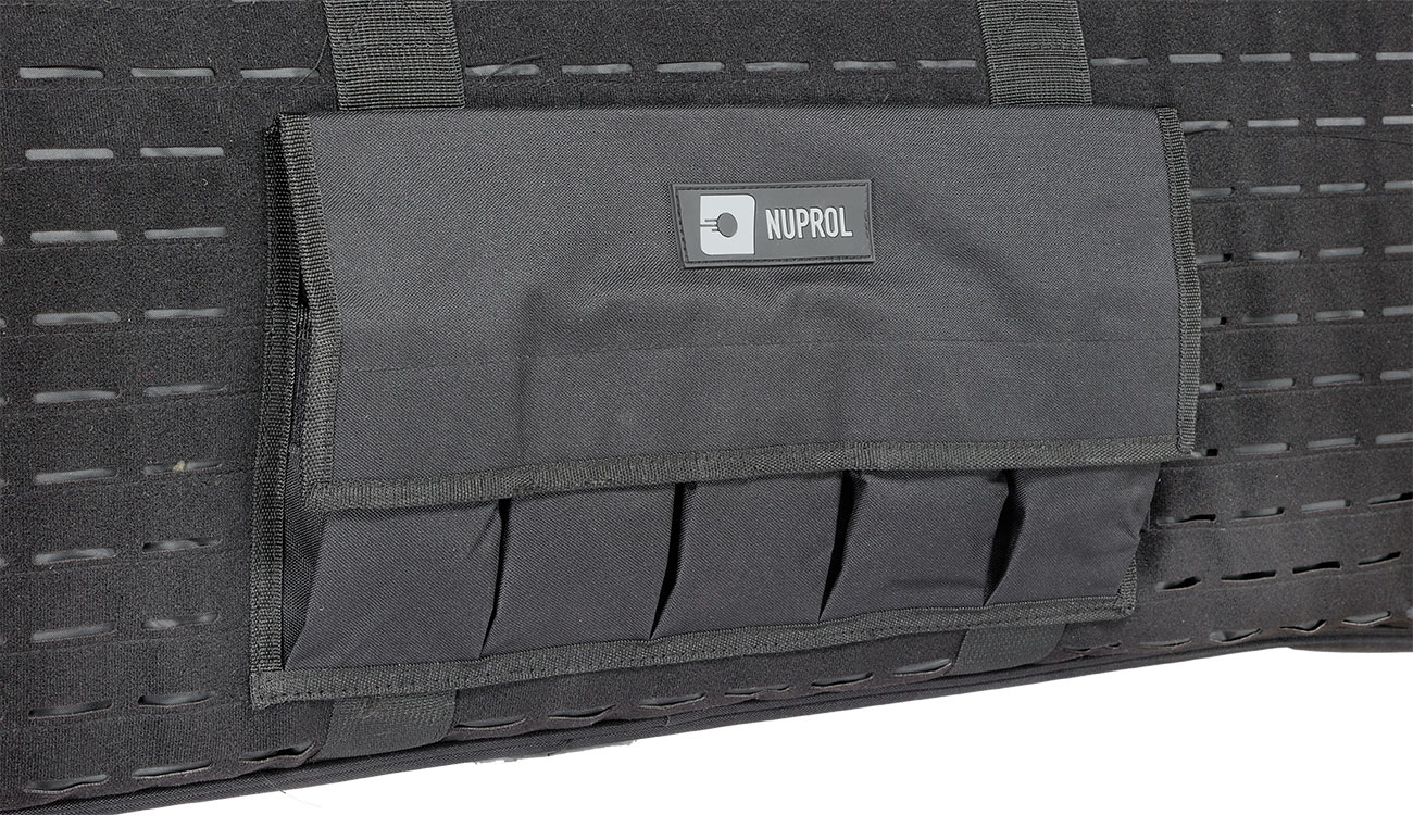 Nuprol 42 Zoll / 106 cm PMC Essentials Soft Rifle Patch Bag / Gewehr-Futteral schwarz Bild 6