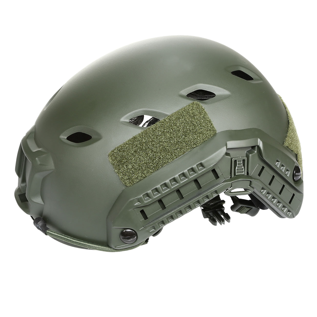 nHelmet Airsoft Helm FAST BJ Maritime Railed mit NVG Mount oliv Bild 8