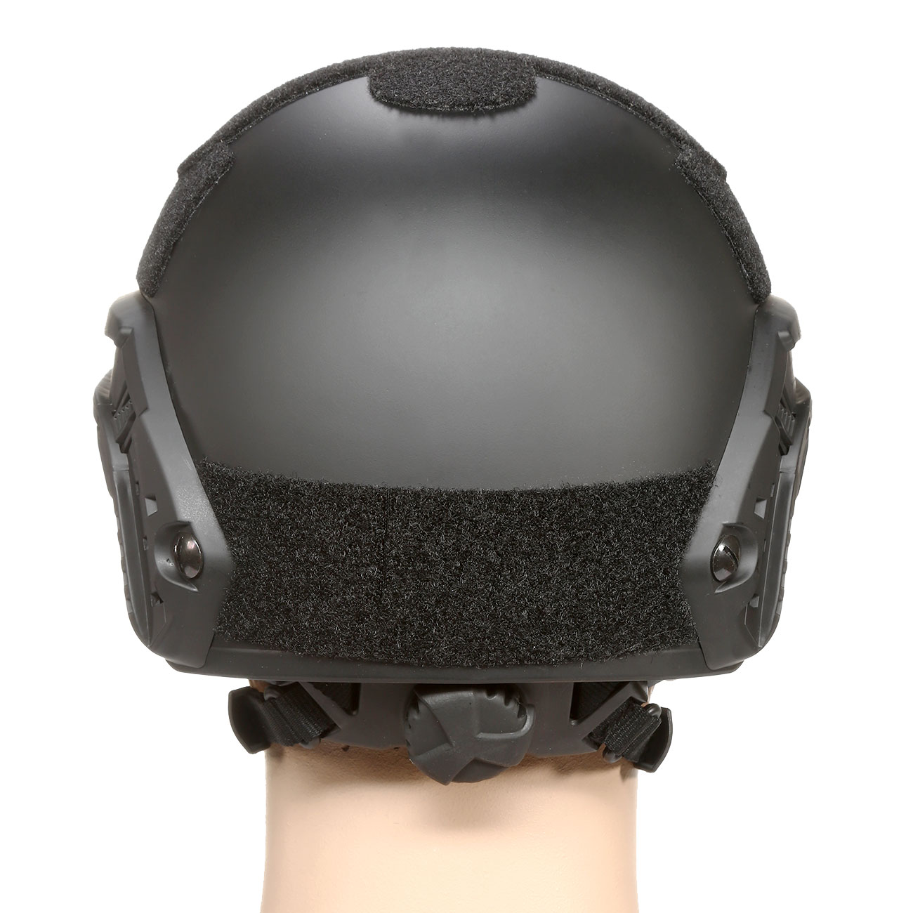 nHelmet FAST Standard Railed Airsoft Helm mit NVG Mount schwarz Bild 1