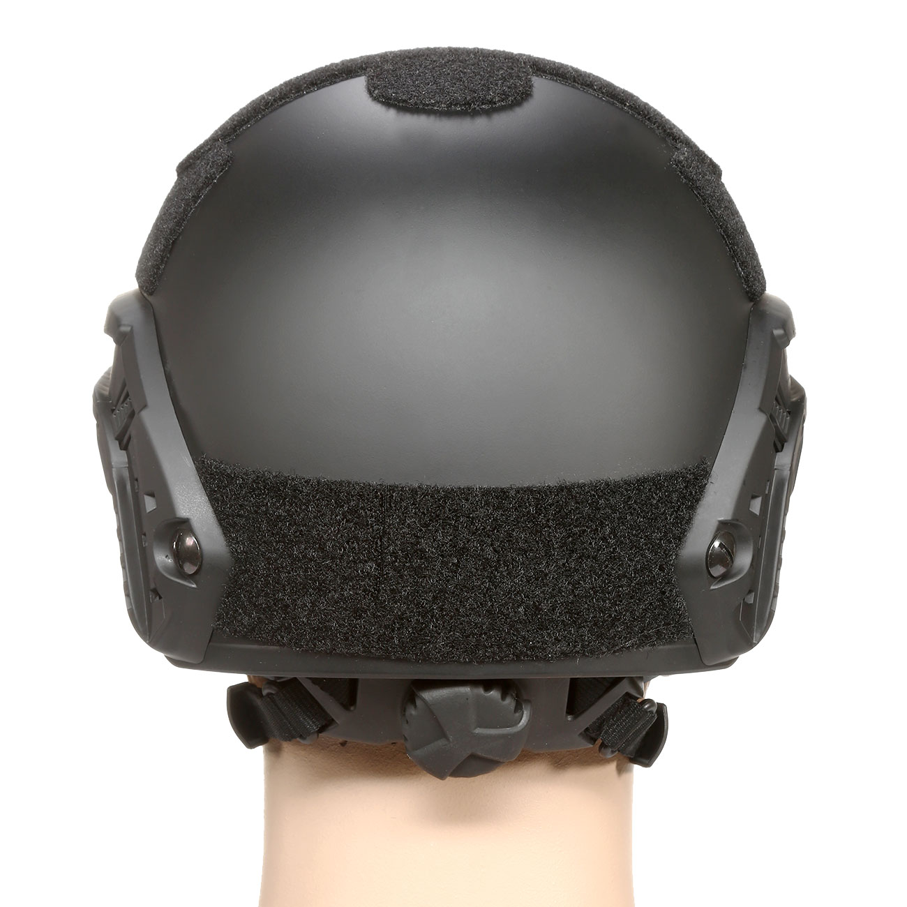nHelmet Airsoft Helm FAST Standard Railed mit NVG Mount schwarz Bild 4