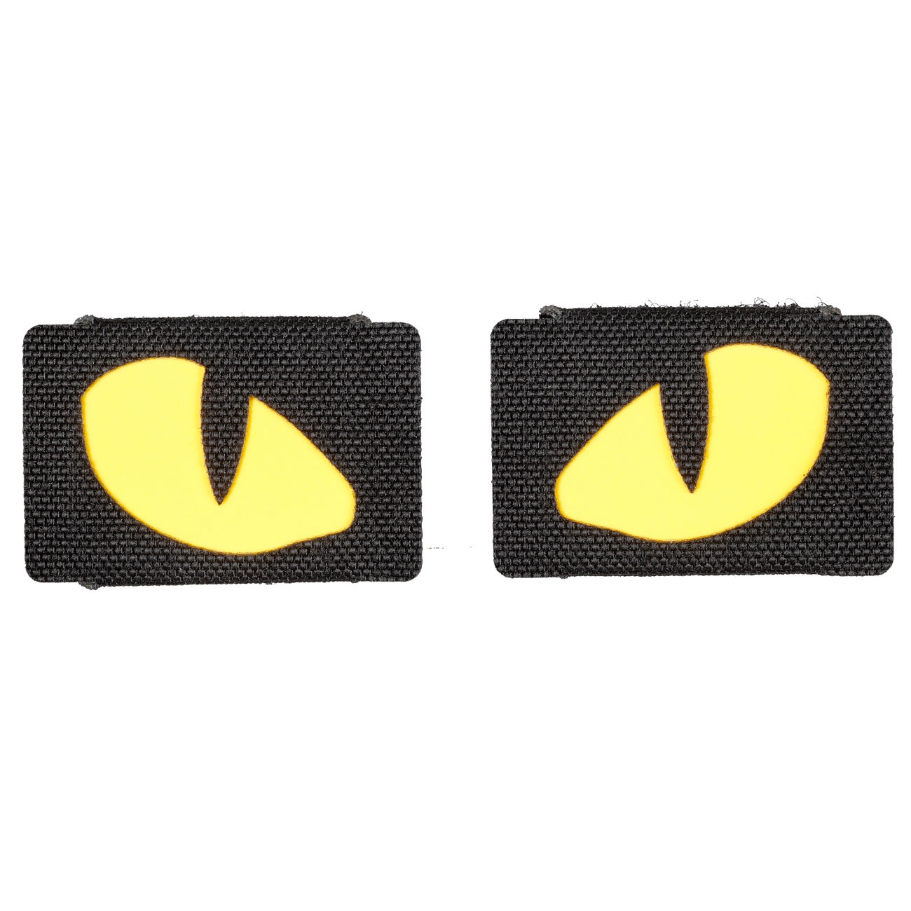 M-Tac Lasercut Molle Stripes Tiger Eyes schwarz/gelb nachleuchtend 2er Set