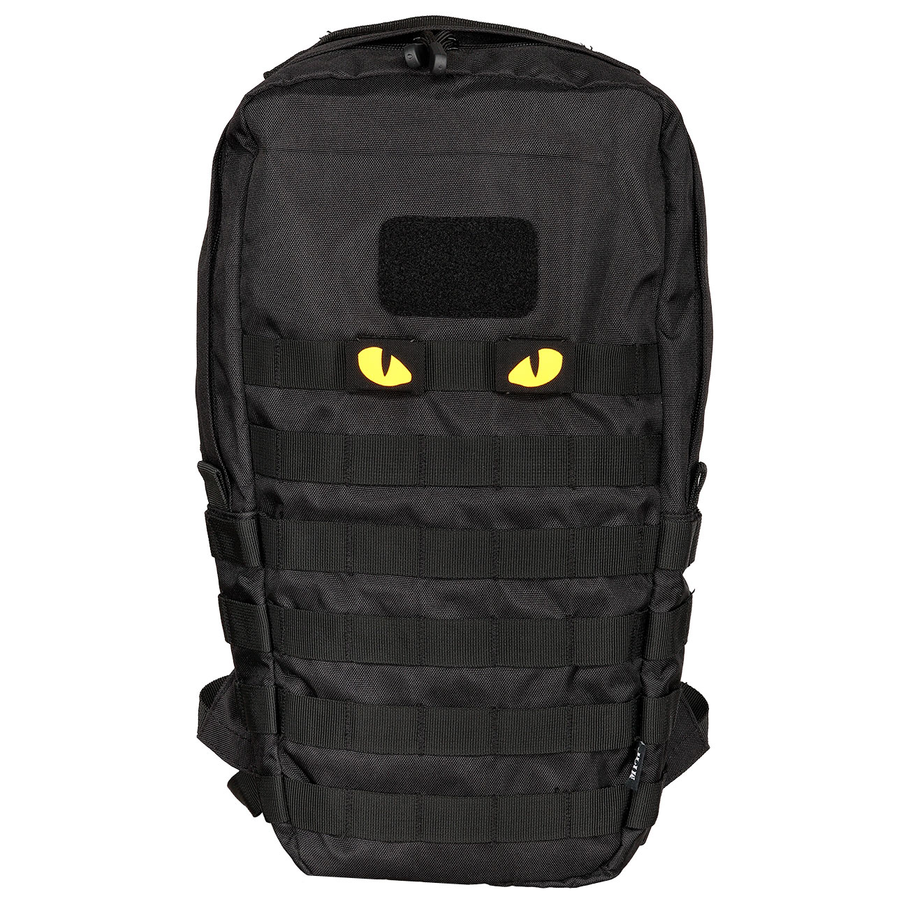 M-Tac Lasercut Molle Stripes Tiger Eyes schwarz/gelb nachleuchtend 2er Set Bild 4