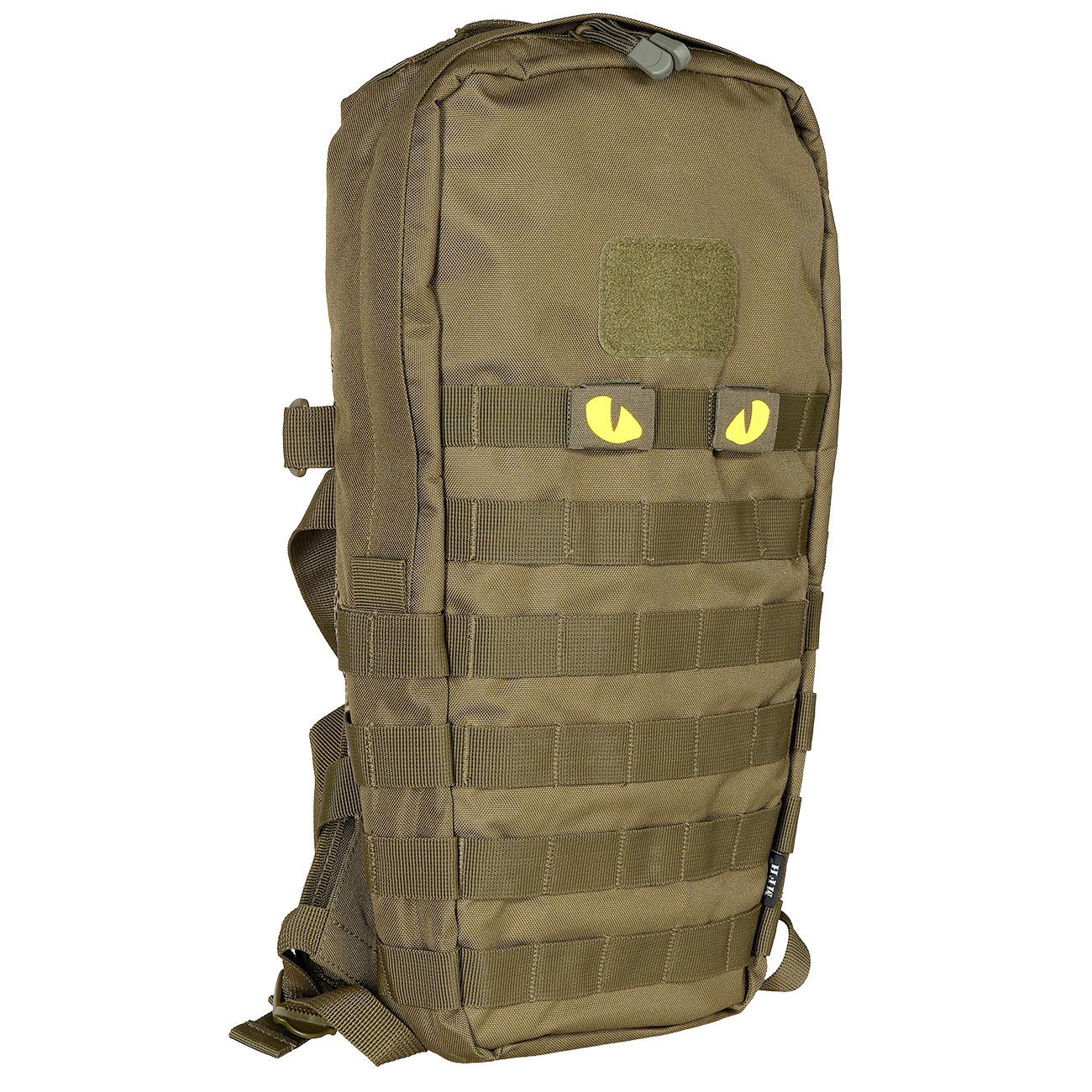 M-Tac Lasercut Molle Stripes Tiger Eyes oliv/gelb nachleuchtend 2er Set Bild 2