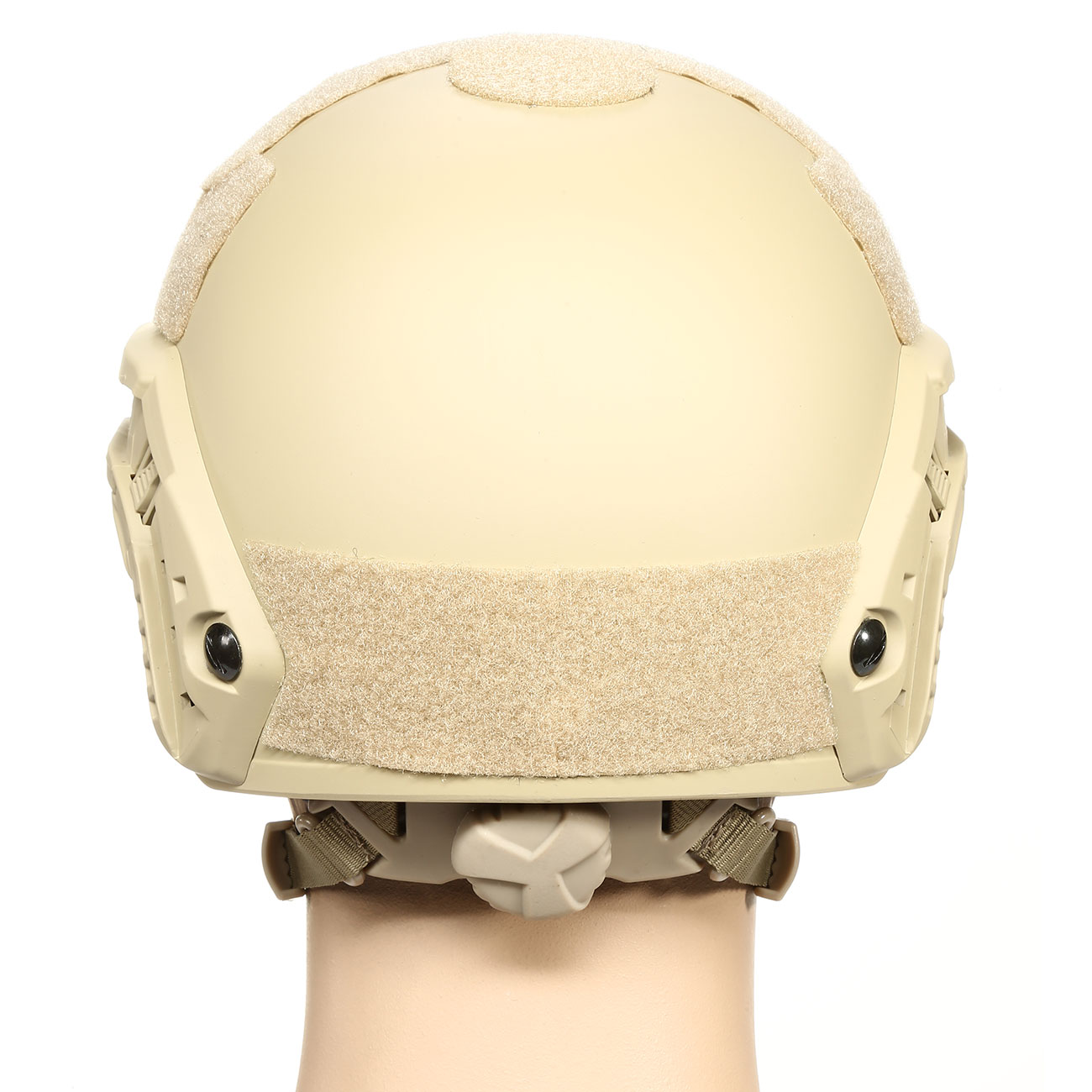 nHelmet Airsoft Helm FAST Standard Railed mit NVG Mount Dark Earth Bild 4