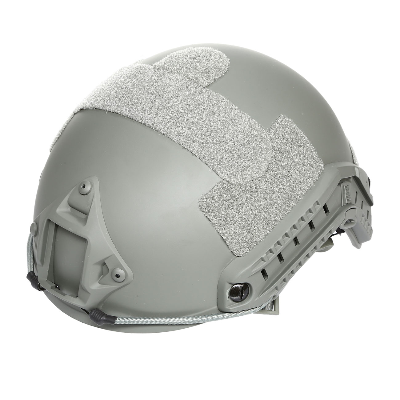 nHelmet Airsoft Helm FAST Standard Railed mit NVG Mount Foliage Green Bild 8
