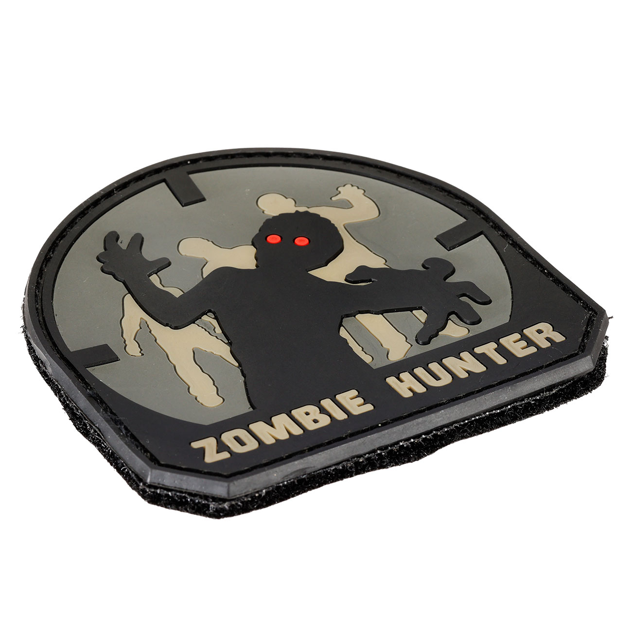 Mil-Spec Monkey 3D Rubber Patch mit Klettflche Zombie Hunter ACU-A Bild 1