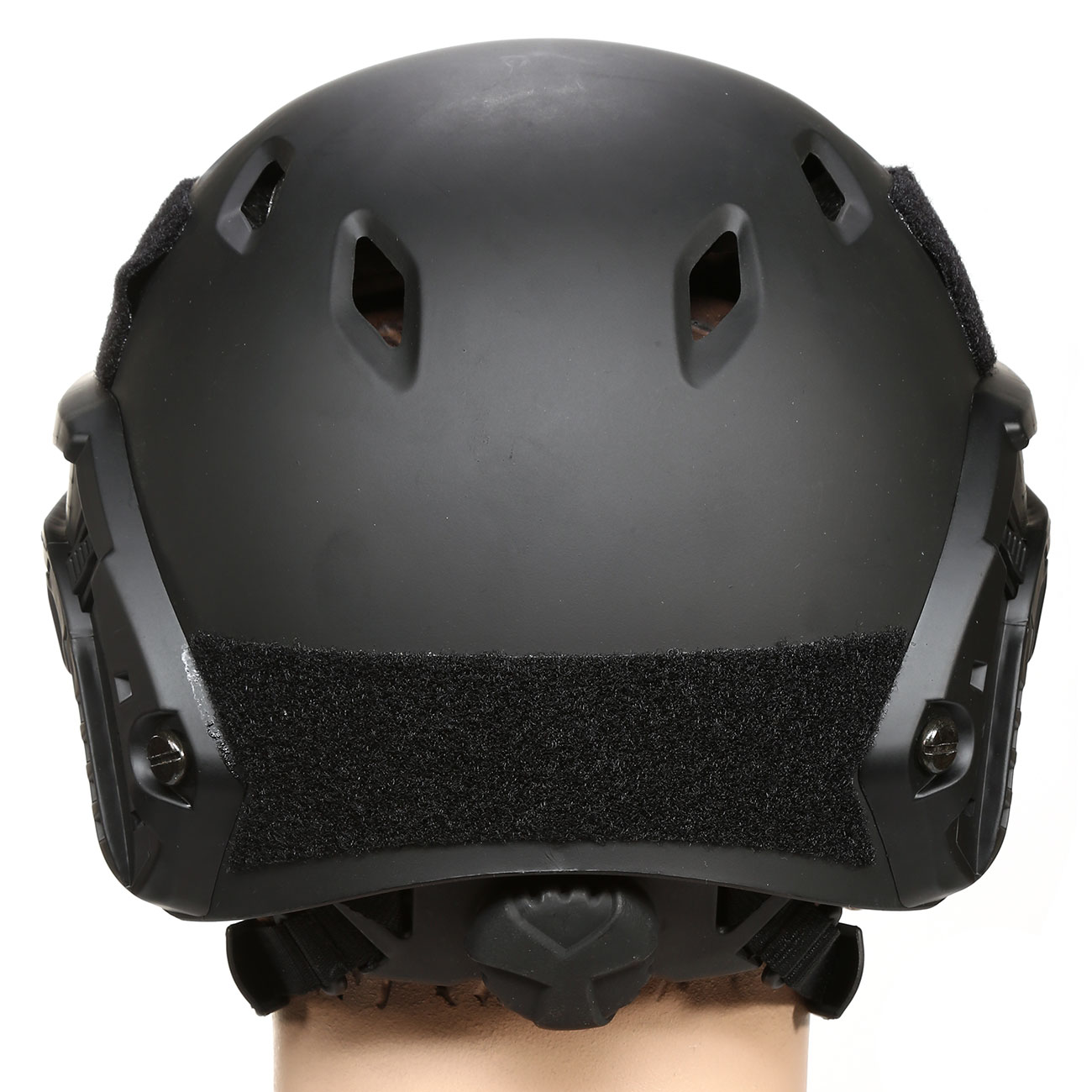 nHelmet Airsoft Helm FAST BJ Standard Railed mit NVG Mount schwarz Bild 4