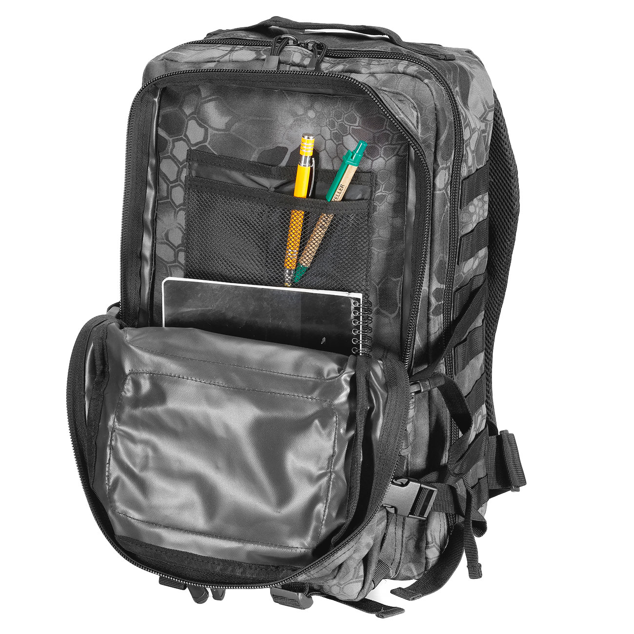 101 INC Rucksack Mountain 45 Liter mandrake night camo Bild 6