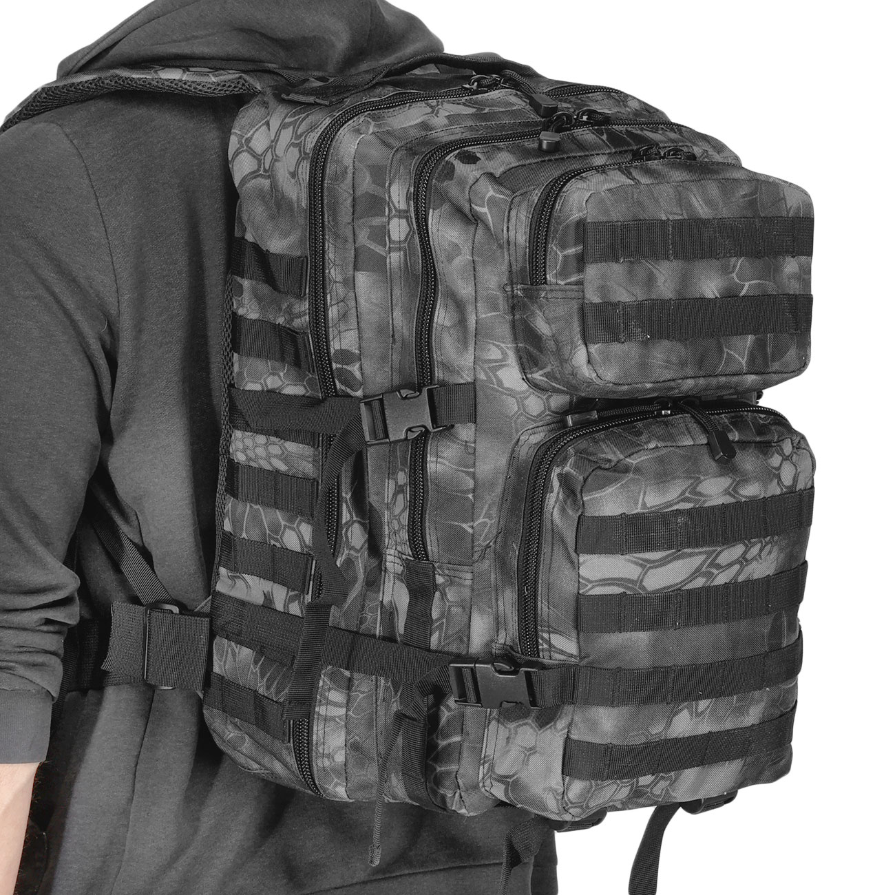101 INC Rucksack Mountain 45 Liter mandrake night camo Bild 9