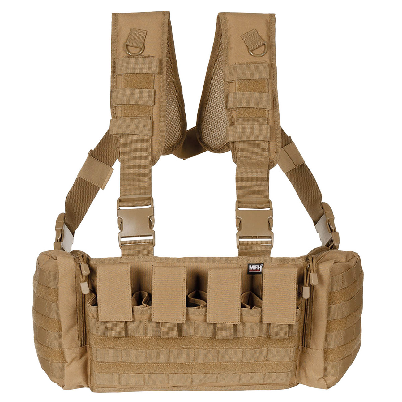 MFH Chest Rig Mission mit Modularsystem coyote Bild 1