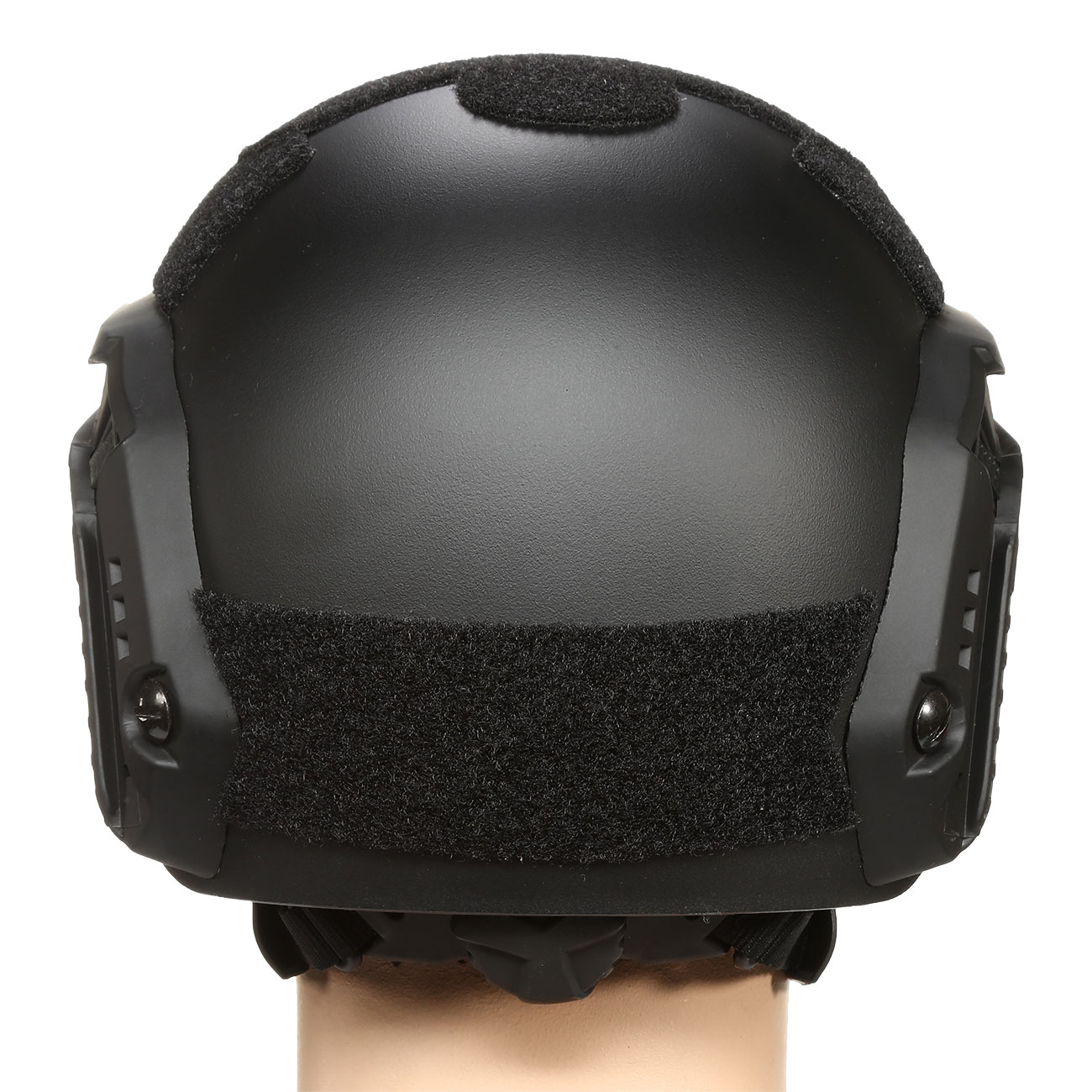 nHelmet Airsoft Helm FAST Maritime Standard Railed mit NVG Mount schwarz Bild 4