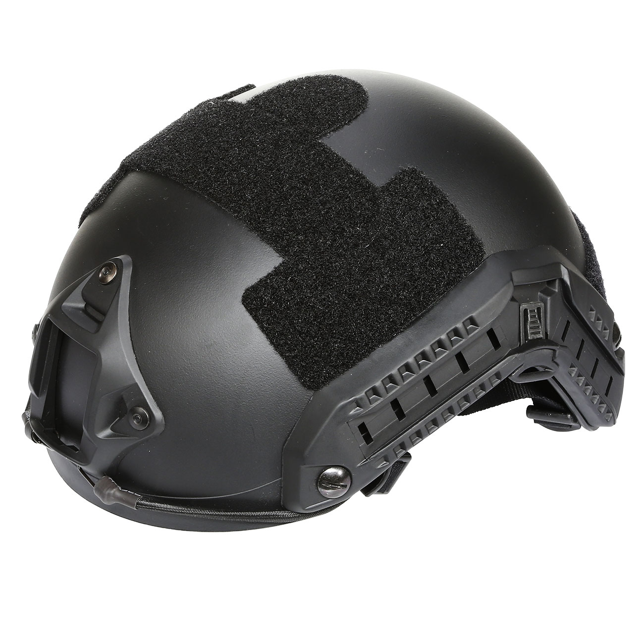 nHelmet Airsoft Helm FAST Maritime Standard Railed mit NVG Mount schwarz Bild 8