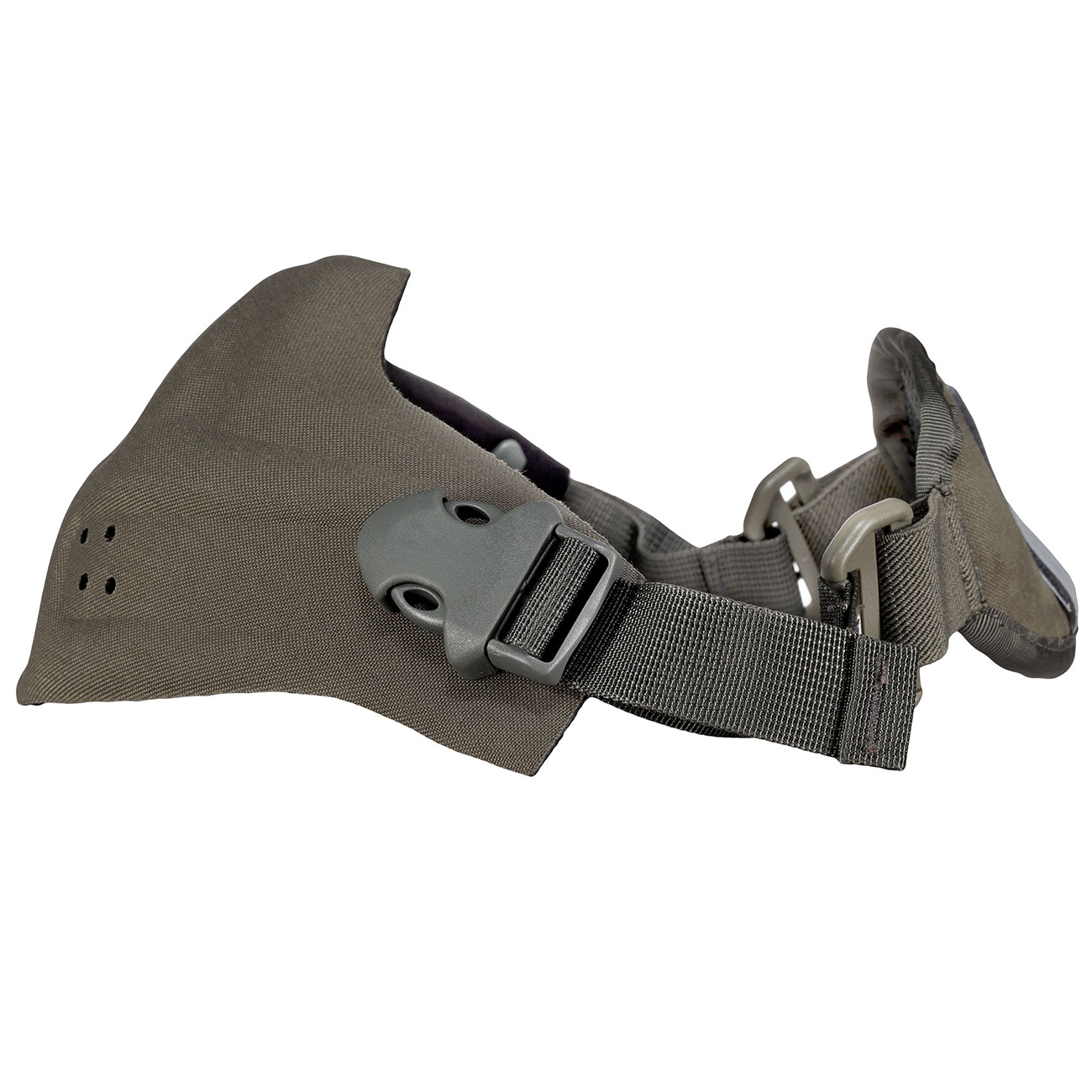 WoSport Brave High Speed Lightweight 900D Airsoft-Halbmaske 700 FPS grau Bild 6