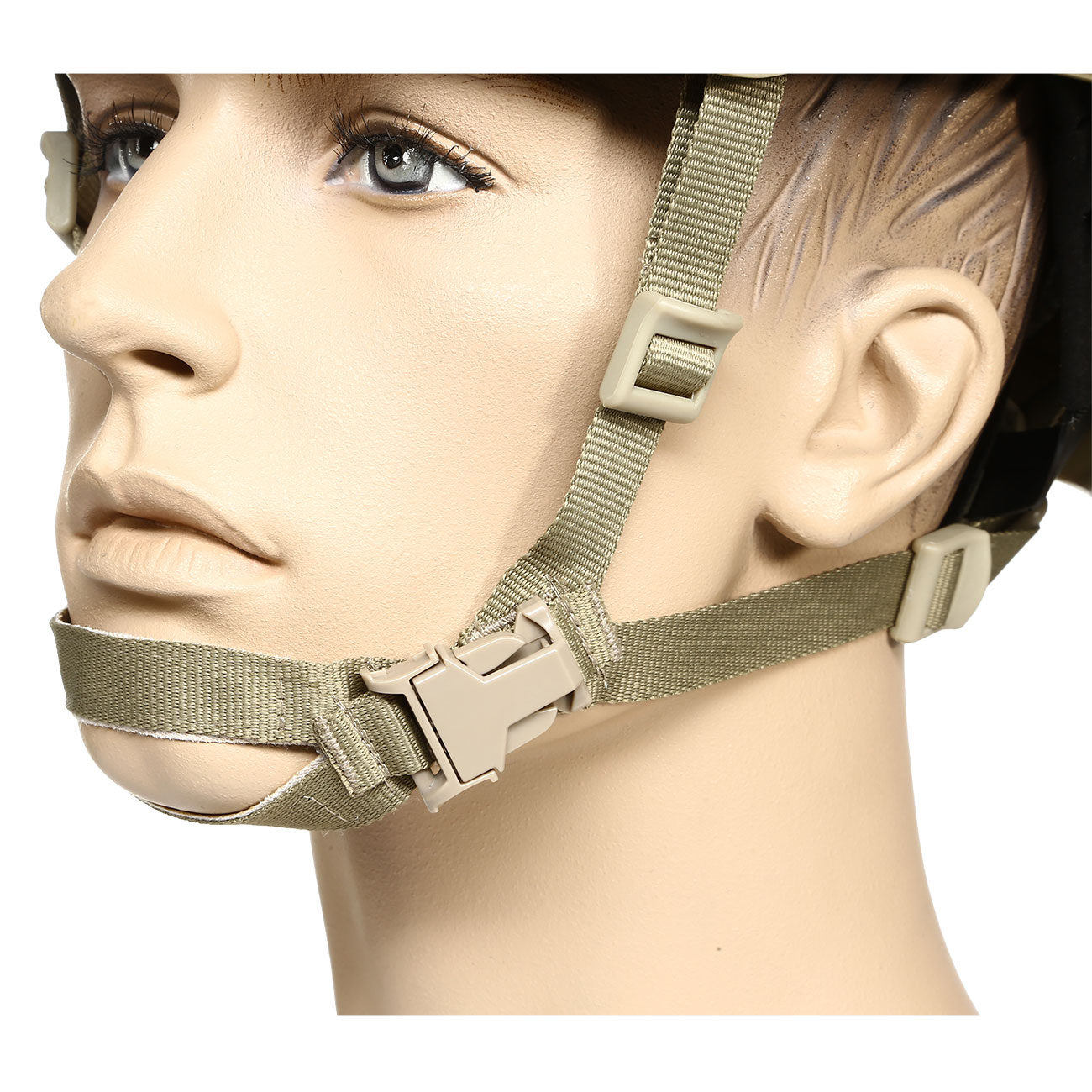 nHelmet Airsoft Helm FAST Maritime Standard Railed mit NVG Mount Dark Earth Bild 6