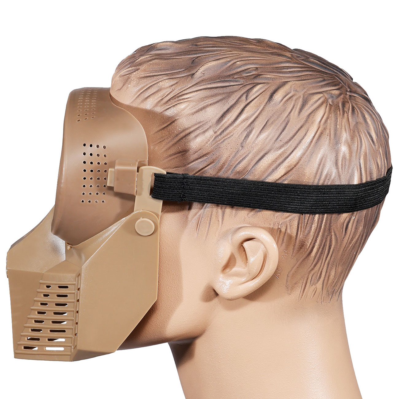 Fidragon SA-Upgrade Gittermaske mit Mundabdeckung Full Face Desert Tan Bild 6