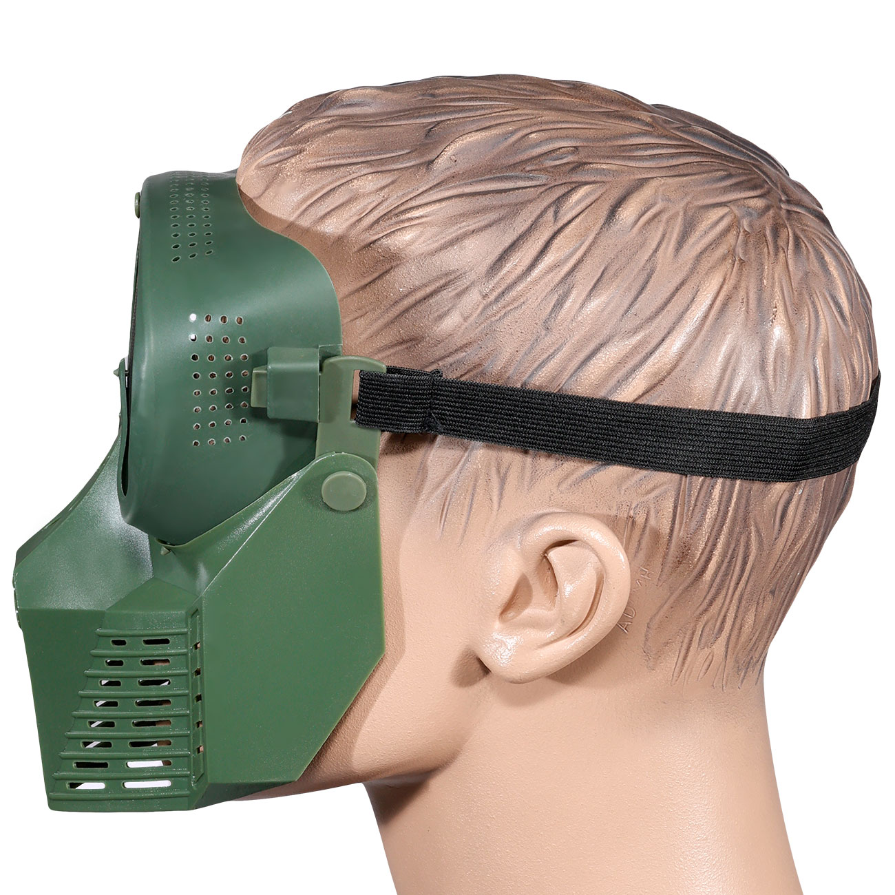Fidragon SA-Upgrade Gittermaske mit Mundabdeckung Full Face oliv Bild 6