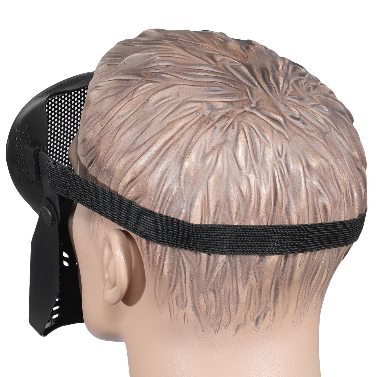 Fidragon SA-Upgrade Gittermaske mit Mundabdeckung Full Face schwarz Bild 7