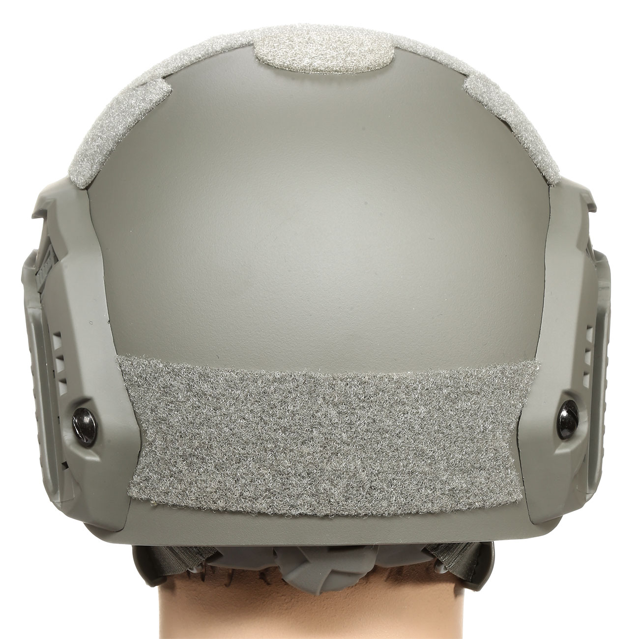 nHelmet Airsoft Helm FAST Maritime Standard Railed mit NVG Mount Foliage Green Bild 4