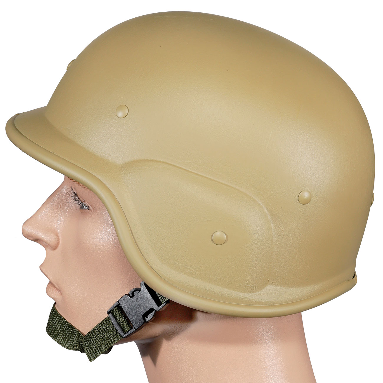 WoSport Airsoft Helm M88 PASGT-Style verstellbar tan Bild 2