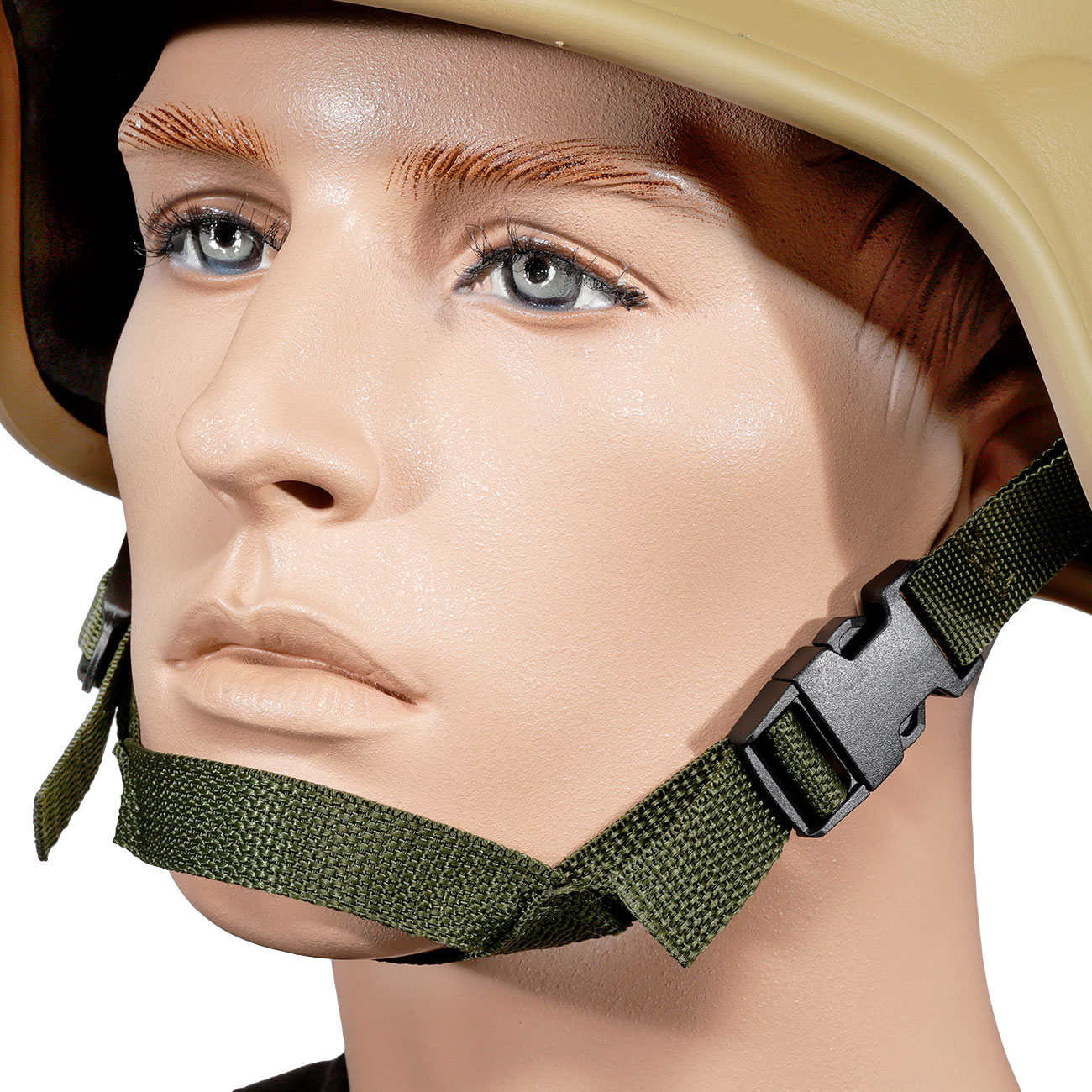 WoSport Airsoft Helm M88 PASGT-Style verstellbar tan Bild 5