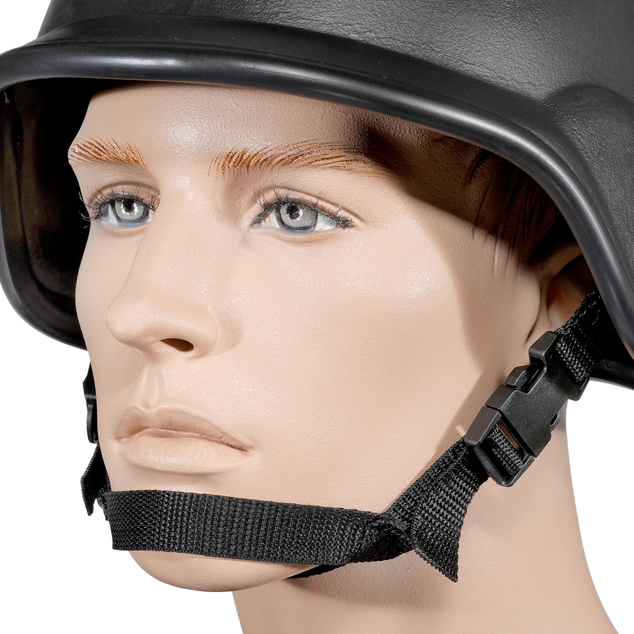 WoSport Airsoft Helm M88 PASGT-Style verstellbar schwarz Bild 5