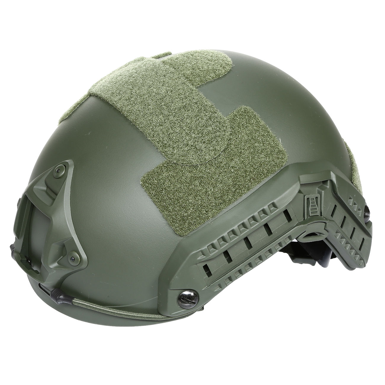 nHelmet FAST Maritime Standard Railed Airsoft Helm mit NVG Mount oliv Bild 8