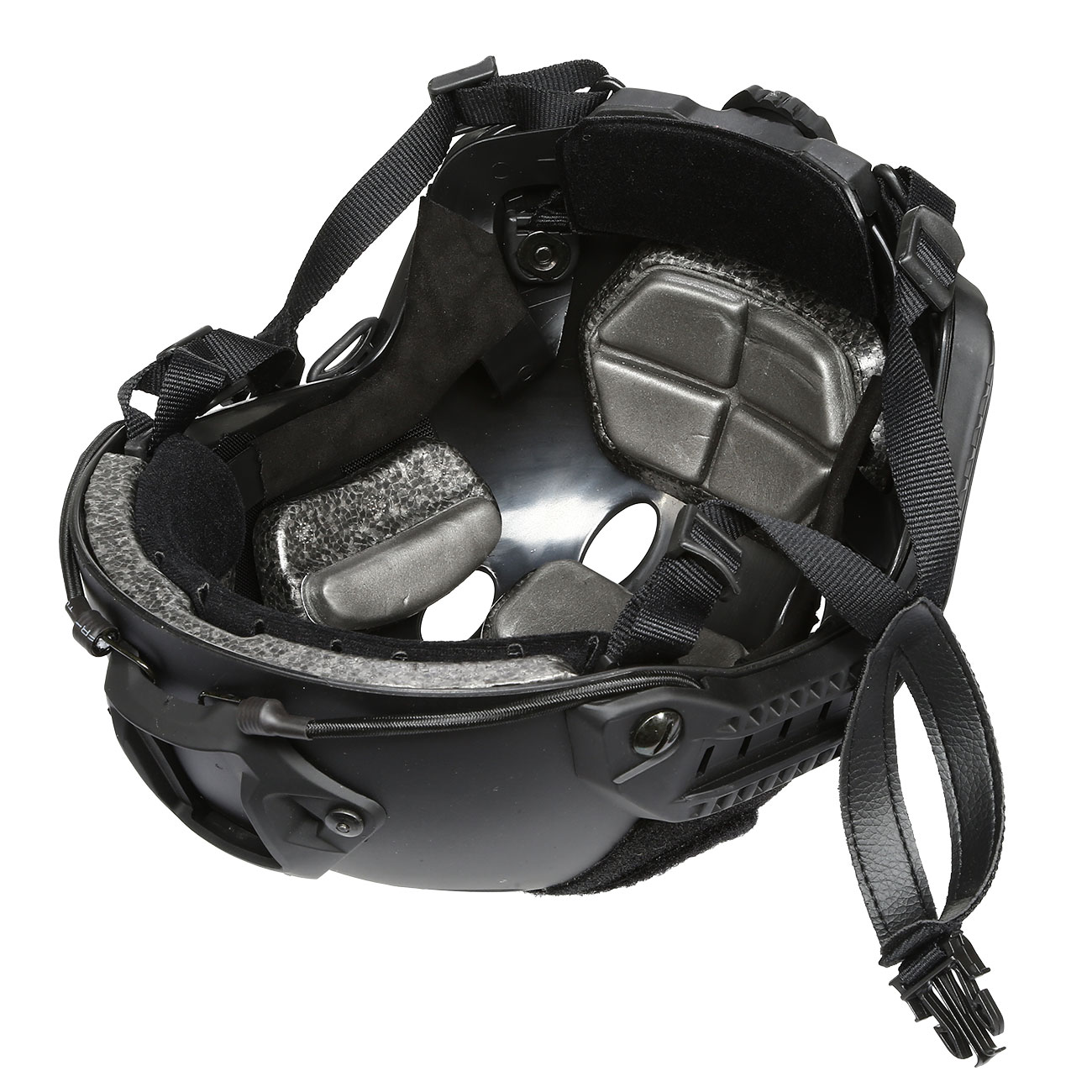 nHelmet FAST PJ Maritime Railed Airsoft Helm mit NVG Mount schwarz Bild 1