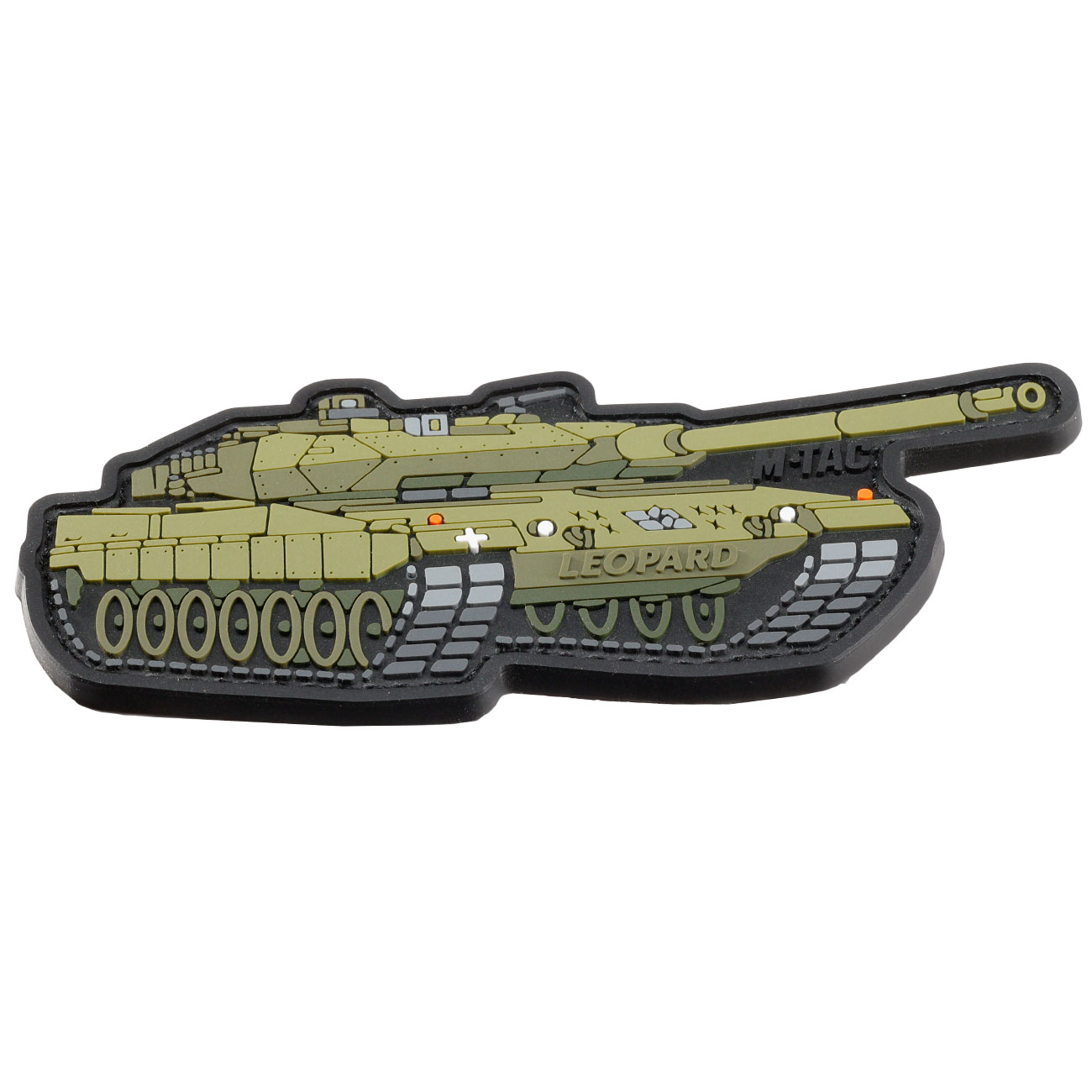 M-Tac 3D Rubber Patch mit Klettflche Leopard 2 fullcolor Bild 1